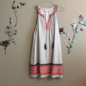 THML sleeveless shift dress